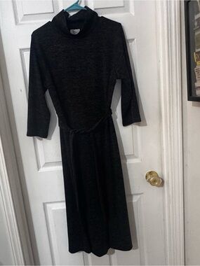 Kim Rogers mock neck dress